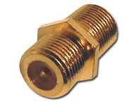 Picture of Coaxial Coupler - F-Type RF - Gold Plated