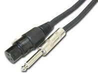 Picture of 10 FT - MIG High Quality Male 1/4" Mono to Female XLR
