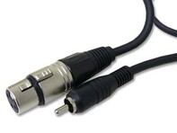 Picture of 5 FT Audio Cable - Female XLR to RCA Male Plug