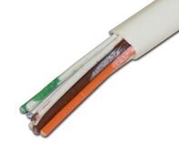 Picture of Category 3 Communications Cable - 4 Pair - White Plenum - 1000 FT