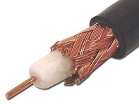 Picture of RG-59/u Coaxial Cable - 75 Ohm - Shielded, Riser (CMR) - 1000 FT