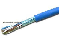 Picture of Shielded DataMax Cat 6 Cable - Stranded, FTP, Blue PVC - 1000 FT