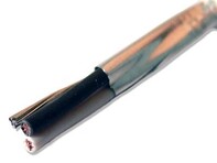 Picture of Shielded Electronic Cable - 2 Conductor 22 AWG - Plenum - 1000 FT