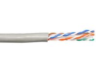 Picture of Solid Cat 6e Network Cable Pull Box - Gray, 600 MHz, Riser (CMR) PVC - 1000 FT