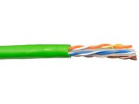 Picture of Solid Cat 6e Network Cable Pull Box - Green, 600 MHz, Riser (CMR) PVC - 1000 FT