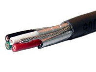 Picture of Sound and Security Cable - Shielded - 4 Conductor 18 AWG - 1000 FT