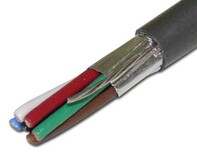 Picture of Sound and Security Cable - Shielded - 6 Conductor 22 AWG - 1000 FT