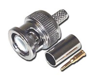 Picture of Thinnet BNC Male Plug Connector - Crimp - RG58