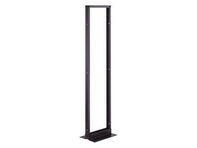 Picture of 19 Open Bay Relay Rack - Black Anodized