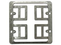 Picture of Wall Frame Caddy, Drywall Mounting Plate - Double Gang - Metal