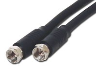 Picture of RG59 Coaxial Patch Cable - 100 FT, F Type, Black