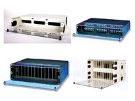 Picture of FiberOpticx Rack Mount Cabinet - 4U 72 Port Capacity with Storage Bay - Black