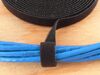 Picture of 1/2 Inch Continuous Black Hook and Loop Wrap - 10 Yards