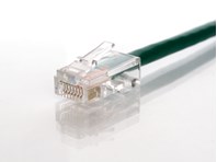 Picture of CAT5e Patch Cable - 3 FT, Green, Assembled