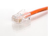 Picture of CAT5e Patch Cable - 2 FT, Orange, Assembled