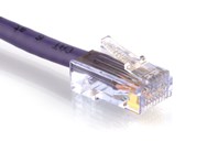 Picture of Cat 6 Patch Cable - 1 FT, Purple, Assembled