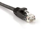 Picture of Cat 6 Patch Cable - 1 FT, Black, Booted