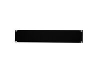 Picture of 19" Blank Filler Panel,, 2U, 3.50 Height, Black