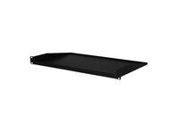 Picture of 19" Single-Sided Non-Vented Shelf, 1U, 10.5"D, Black