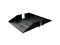 Picture of 19" Double-Sided Vented Shelf, 2U, 25 Depth, Black