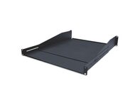 Picture of 19" Double-Sided Non-Vented Adjustable Shelf, 2U, 18"D, Black