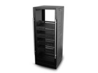 Picture of 5Ft Home Theater Rack W/Shelves, 19" X 25", 30U, Black