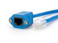Picture of Cat 6 Panel Mount Extension Cable - 6 FT, Blue