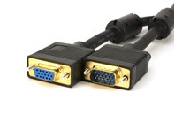 Picture of SVGA Male to Female Video Cable - 10 FT, Gold Plated Connectors