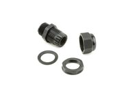Picture of 12mm Black Nylon Cable Gland for 3 - 6.5mm Cable - 5 Pack
