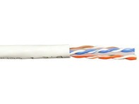 Picture of Solid Cat 6 Network Cable Pull Box - White, Plenum (CMP), No Spline - 1000 FT