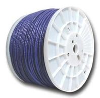 Picture of CAT5e 350 MHz Network Cable - Stranded, Purple, PVC - 1000 FT