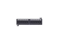 Picture of 12 Port Cat 6 Wall Mount Patch Panel - 1U