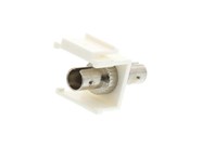 Picture of Fiber Optic Keystone Coupler - ST to ST Simplex - White