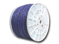 Picture of Cat 6 600 Mhz Network Cable - Stranded - Purple PVC - 1000 FT
