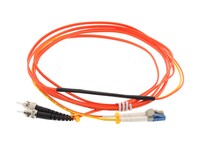 Picture of 1M Mode Conditioning Duplex Fiber Optic Patch Cable (62.5/125) - LC (equip.) to ST