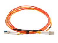 Picture of 1M Mode Conditioning Duplex Fiber Optic Patch Cable (50/125) - LC (equip.) to LC