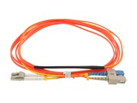 Picture of 1M Mode Conditioning Duplex Fiber Optic Patch Cable (50/125) - SC (equip.) to LC