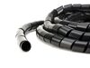 Picture of Black 1 Inch Polyethylene Spiral Wrap - 50 Feet