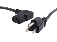 Picture of 6 FT Power Cord C13 - Standard System Right Angle