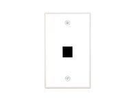 Picture of 1 Port Keystone Faceplate - Single Gang - White