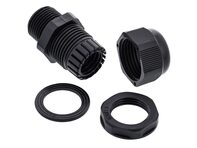 Picture of 20mm Black Nylon Cable Gland for 10 - 14mm Cable - 4 Pack