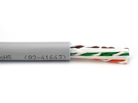 Picture of Category 6A Reduced Diameter Network Cable - Gray, Plenum (CMP), Solid, Unshielded - 1000 FT