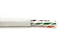 Picture of Category 6A Reduced Diameter Network Cable - White, Plenum (CMP), Solid, Unshielded - 1000 FT