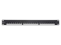 Picture of Cat 6 High-Density Feed Through Patch Panel - 24 Port, 1U
