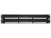 Picture of Cat 6 High-Density Feed Through Patch Panel - 48 Port, 2U