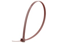 Picture of 11 7/8 Inch Brown Standard Nylon Cable Tie - 100 Pack