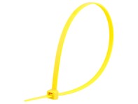 Picture of 11 7/8 Inch Yellow Standard Cable Tie - 100 Pack