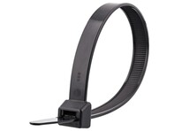 Picture of 11 5/8 Inch Black UV Extra Heavy Duty Cable Tie - 100 Pack
