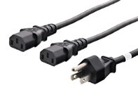 Picture of 15 FT Splitter Power Cord C13 "Y" - Standard System
