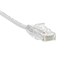 1 Feet White Booted CAT6 Mini Ethernet Connector - 0 of 3